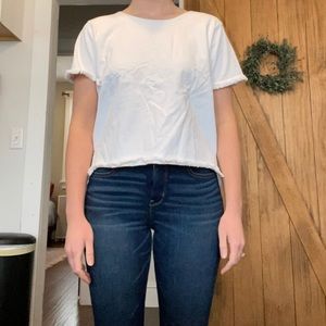 Madewell white shirt